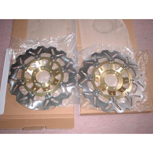 Arashi製 ウエイブデイスク050金 NSR250R CBR250RR フロント用 MC18