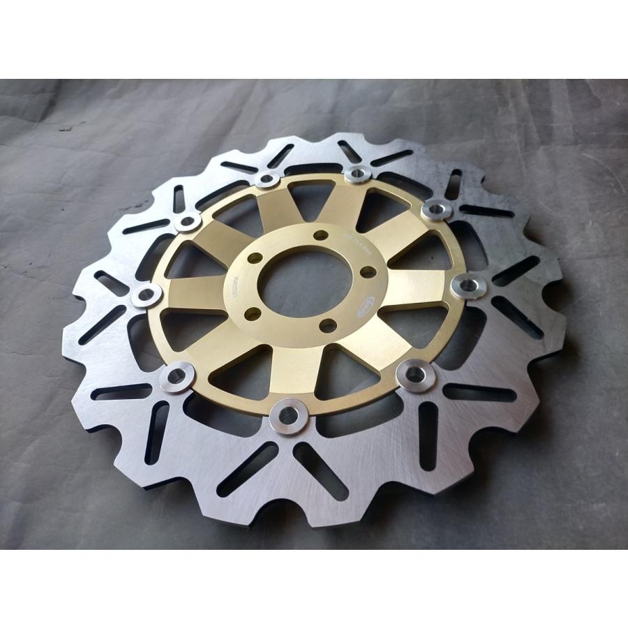 新品 ウエイブディスク バリオス ZZR250 036S金 フロント用ブレーキ