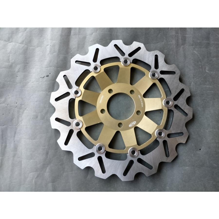 新品 ウエイブディスク バリオス ZZR250 036S金 フロント用ブレーキ