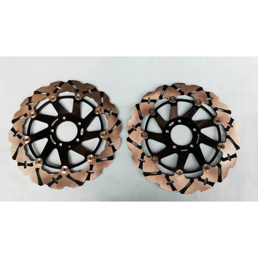 ディスクロス Arashi製フロント用ブレーキディスク052黒色 ゼファー1100RS ZRX1200S