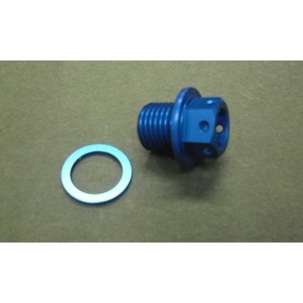 マキノ M12 P1.5 磁石 ドレンボルト銀 ZZR1200 ZZ-R1400 ゼファー750 ZX-10R