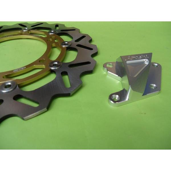 前後セット ウエイブディスク金51-69 キャリパーサポート付属