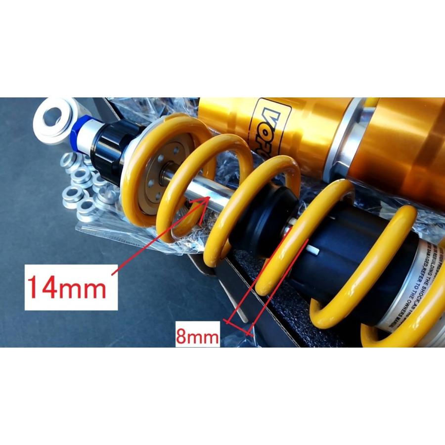 330mm 2本セット黄 リアショック 400cc〜1300cc汎用 (検索CB400FOUR