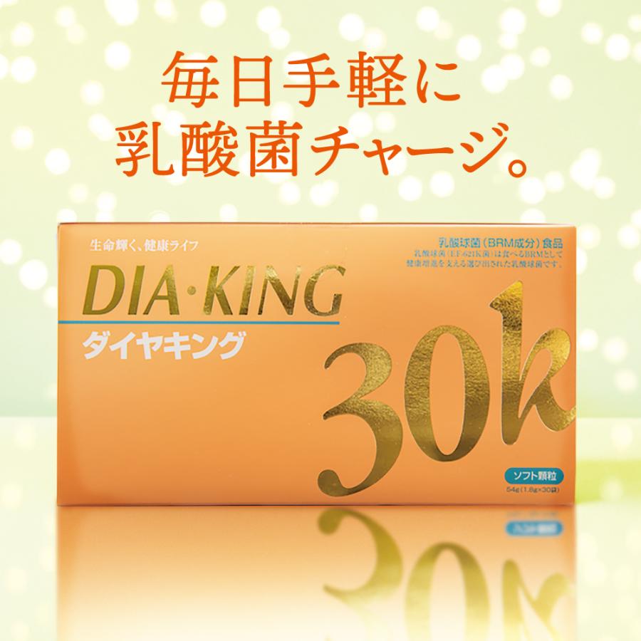 新型乳酸菌 ダイヤキング30K 30包 (10日分) EF-621K菌 乳酸菌 