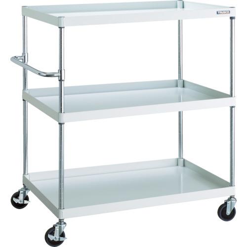 PEW-12103-W　ＴＲＵＳＣＯ　トラスコ　フェニックスワゴン　省音　１０００Ｘ６５０ＸＨ１２００　３段　Ｗ色　PEW12103W　