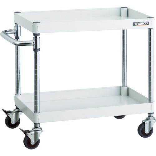 PEW-672C-W　ＴＲＵＳＣＯ　トラスコ　フェニックスワゴン　省音　７５０Ｘ５００ＸＨ６００　２段　Ｗ色　PEW672CW　
