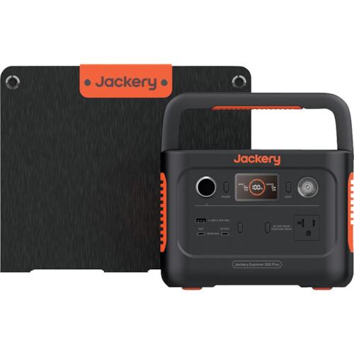 JSG-0304B Jackery 300PLUS ポータブル電源 ソーラーパネル1枚 