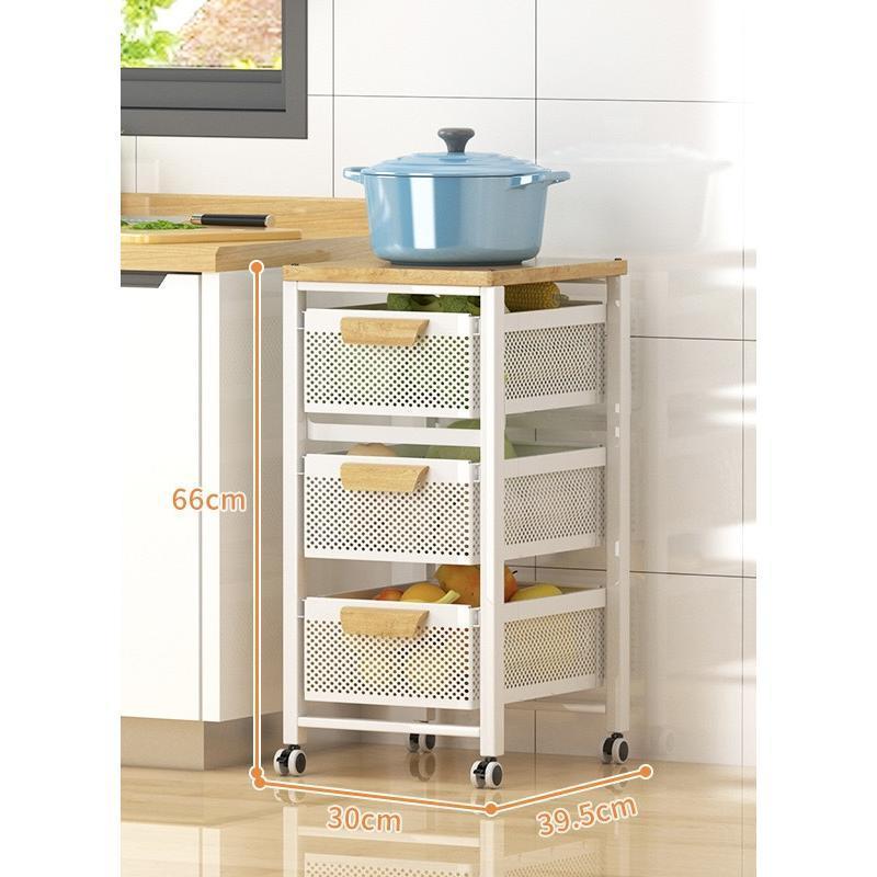 キッチンワゴン キャスター付 キッチン収納棚 キッチン