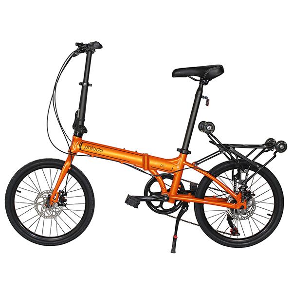 Philodo 20インチ 折りたたみ自転車 アルミ 前後Dブレーキ SHIMANO 7段 Philodo 20インチ 折りたたみ自転車 アルミ 前後Dブレーキ SHIMANO 7段