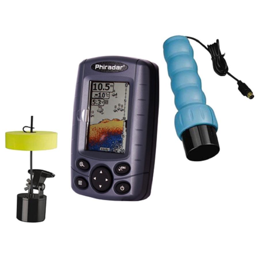 Fish finder カラーLED フィッシュファインダー 魚釣り ソナー 魚群探知機 日本語表示対応 FF188N