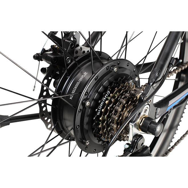 ［即日発送］ 29インチ電動アシスト自転車48V13Ah1000W時速45キロ 外装シマノ21段変速 DYISLAND油圧ブレーキ USB充電機能/携帯ホルダー付き/フェンダー付き P7Blue 【PE1856761497】(66261円)