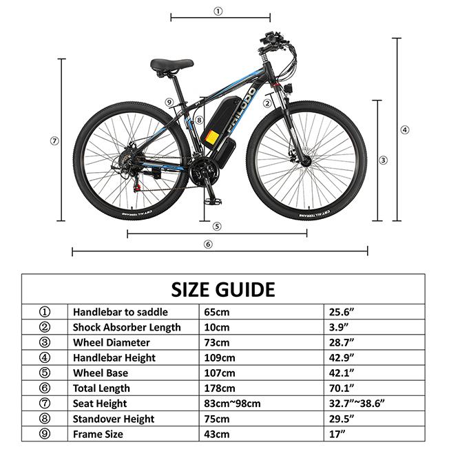 ［即日発送］ 29インチ電動アシスト自転車48V13Ah1000W時速45キロ 外装シマノ21段変速 DYISLAND油圧ブレーキ USB充電機能/携帯ホルダー付き/フェンダー付き P7Blue 【PE1856761497】(66261円)