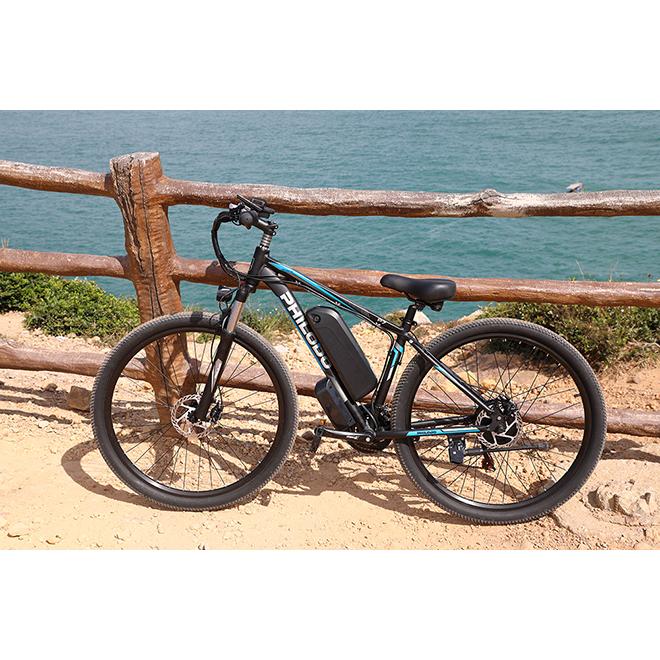 ［即日発送］ 29インチ電動アシスト自転車48V13Ah1000W時速45キロ 外装シマノ21段変速 DYISLAND油圧ブレーキ USB充電機能/携帯ホルダー付き/フェンダー付き P7Blue 【PE1856761497】(66261円)