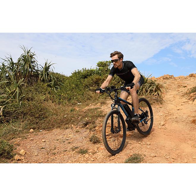 ［即日発送］ 29インチ電動アシスト自転車48V13Ah1000W時速45キロ 外装シマノ21段変速 DYISLAND油圧ブレーキ USB充電機能/携帯ホルダー付き/フェンダー付き P7Blue 【PE1856761497】(66261円)