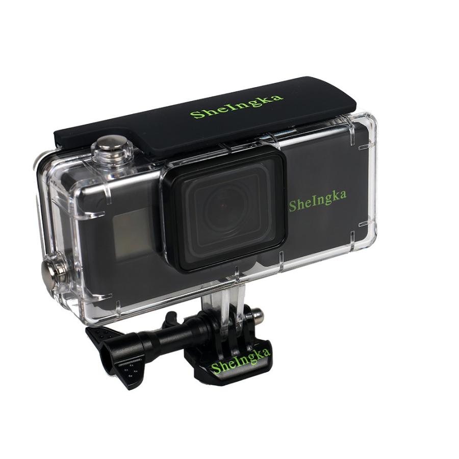 Gopro Hero 6 Hero 5拡張バッテリー 防水ハウジングケース 保護ケースウオタープルーフケース 水中撮影可能 水深40mまで スポーツ カメラ対応アクセサリー Shell Shell Go Up Store 通販 Yahoo ショッピング