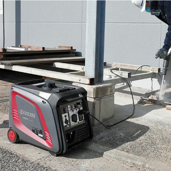 京セラ EGI300 インバーター発電機【市川行徳店】【店頭取引限定】【未使用】管理番号：ITIVUGJOGW4Q KYOCERA（京セラ） エンジン発電機 EGI300 3kVA正弦波インバーター