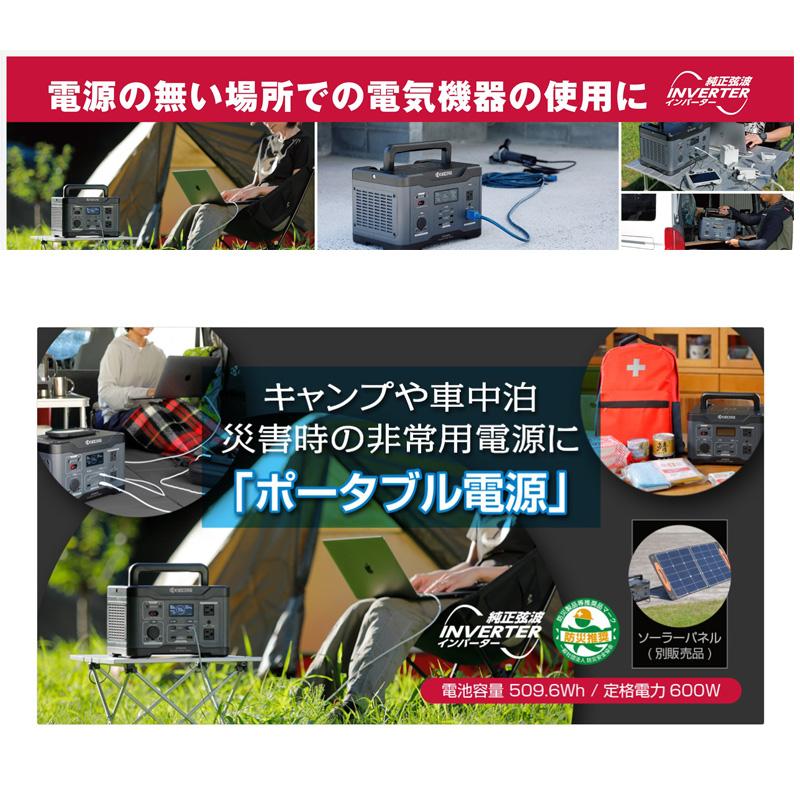 KYOCERA（京セラ） ポータブル電源 DPS1800 バッテリー容量 1,601.5Wh 