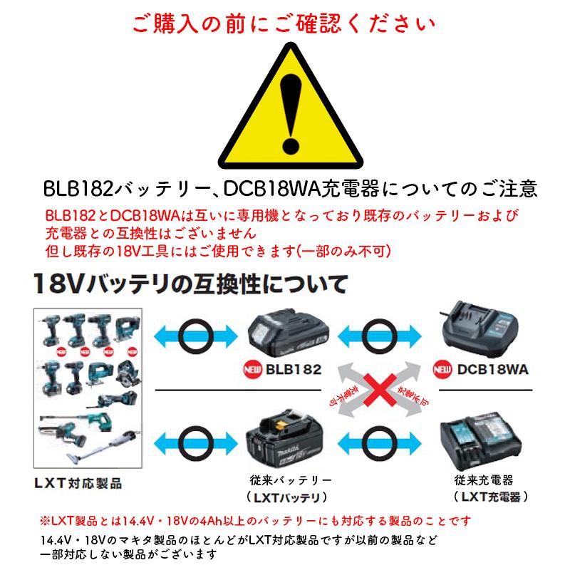 マキタ（makita） 【正規店】 バッテリー BLB182 A-79625 薄型 軽量