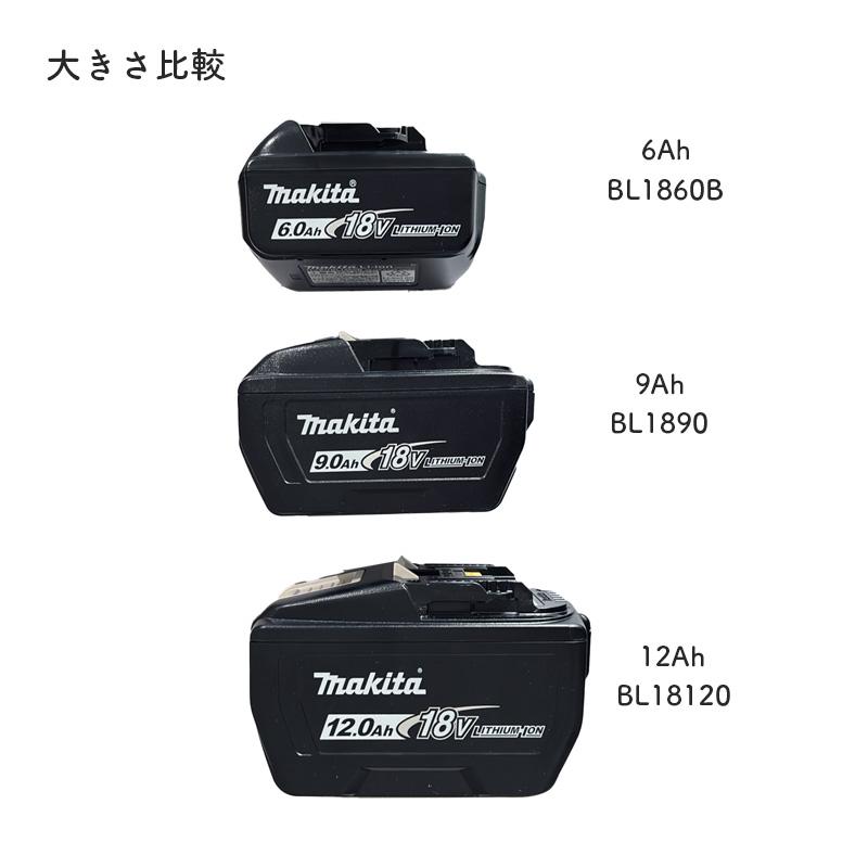 マキタ（makita） 【正規店】 大容量 18Vバッテリー BL18120 A-79815
