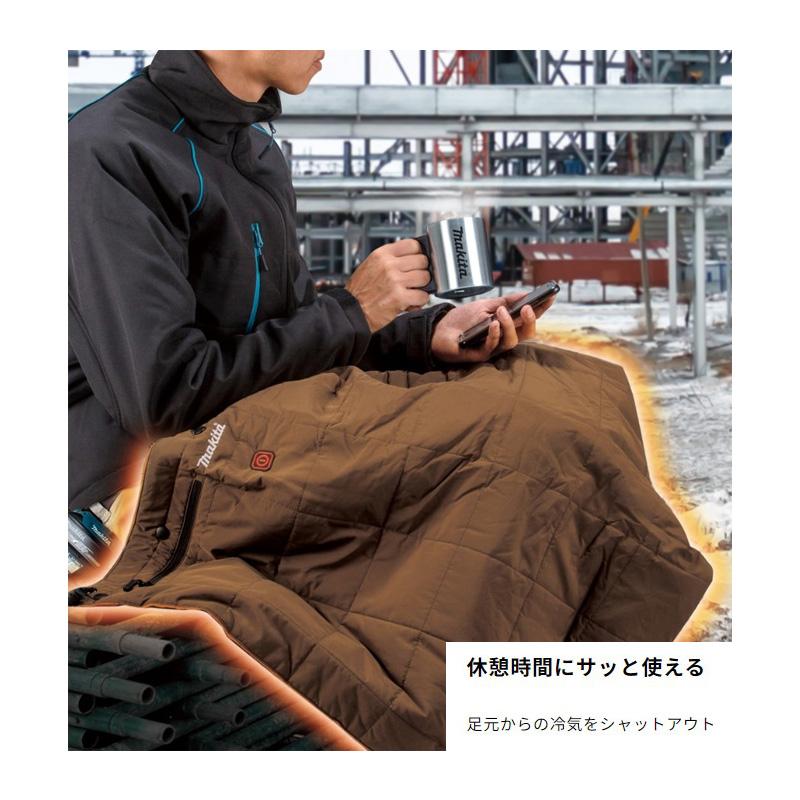 マキタ 充電式暖房ひざ掛け、ジャケット セット マキタ 充電式暖房ひざ掛け、ジャケット セット マキタの充電式暖房
