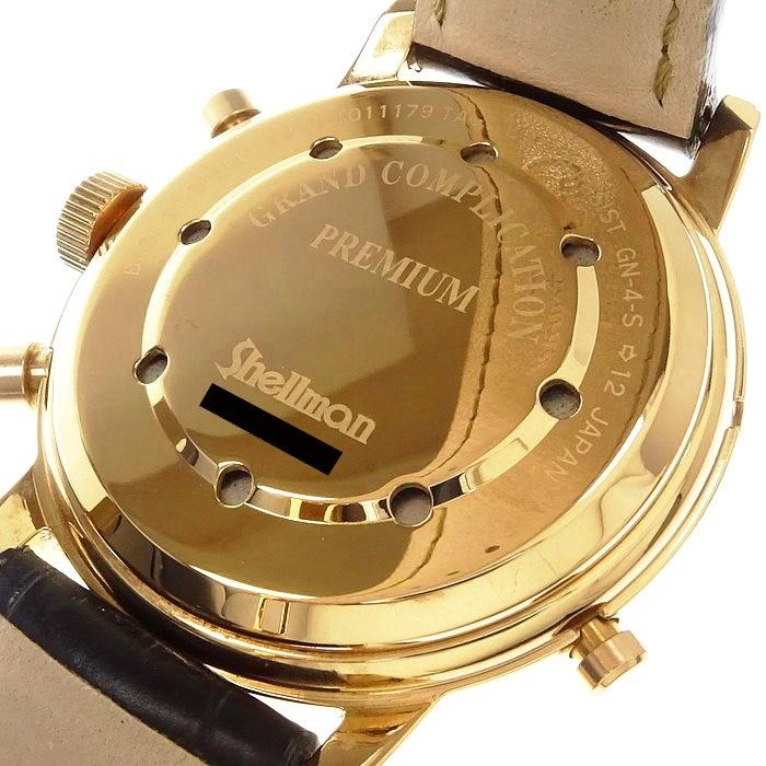 腕時計　ゴールド グランドコンプリケーション 6771-T011179TA 【SHELLMAN/シェルマン