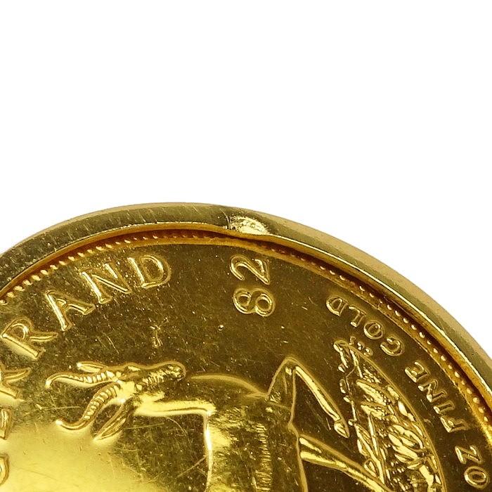 クルーガーランド金貨/コイン スプリングボック 南アフリカ ペンダント 