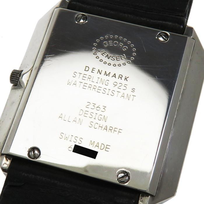 Georg Jensen/ジョージジェンセン ALLAN SCHARFF 2363 腕時計 シルバー 