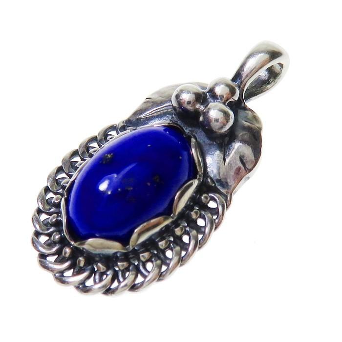 Georg Jensen/ジョージジェンセン 1992イヤー ラピスラズリ ペンダント  