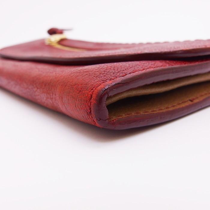 Chloe（クロエ） 長財布 レザー えんじ色 レディース : 真子質店 