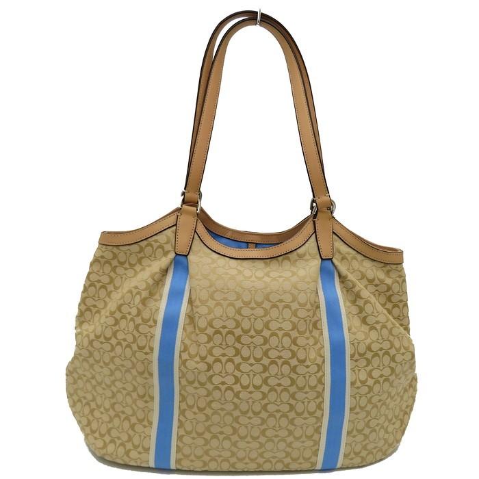 COACH（コーチ） M1381-F26131 トートバッグ レザー/シグネチャー 