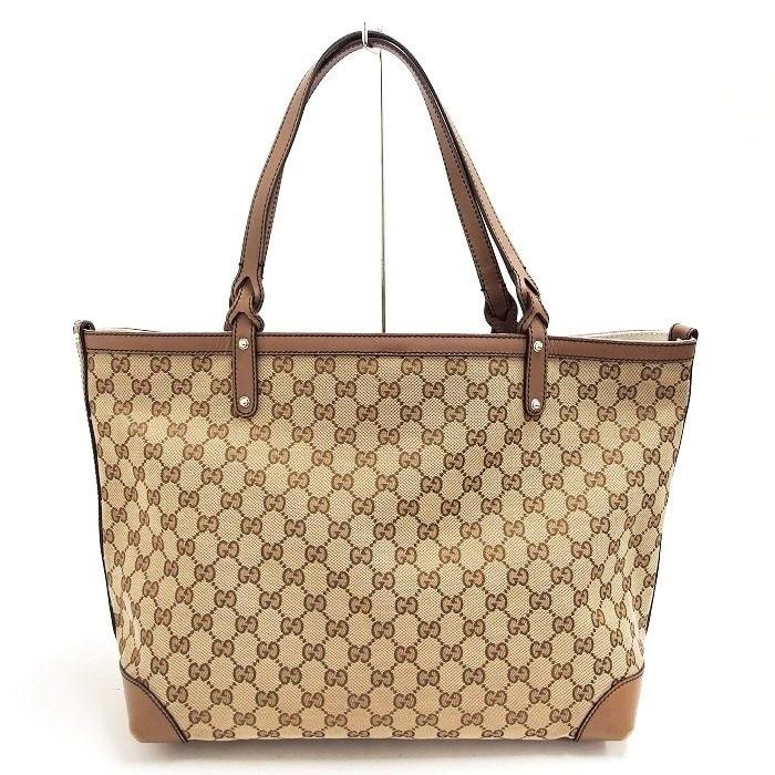 GUCCI GUCCI/グッチ 247209 トートバッグ GGキャンバス/レザー  