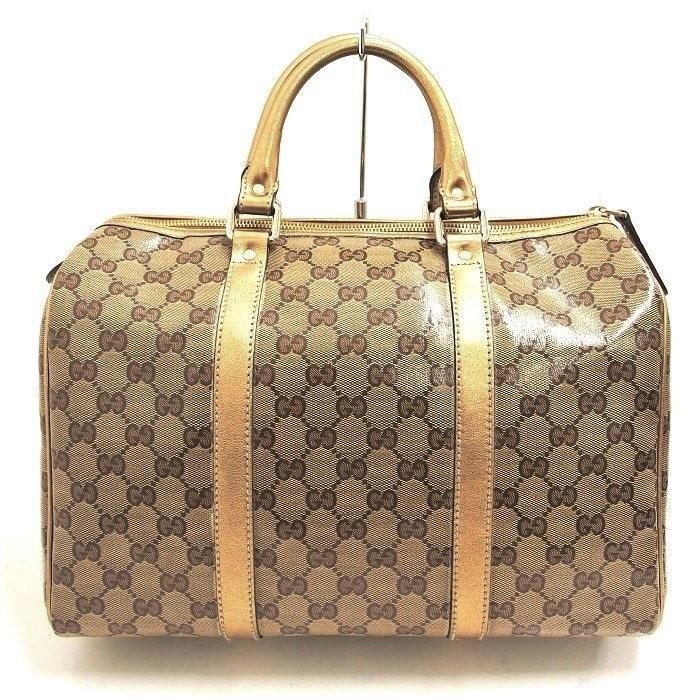 GUCCI ゴールド GGパターン ボディバッグ 大人気☆GUCCI☆グッチ☆ボディバッグ☆GGクリスタル☆キャンバス