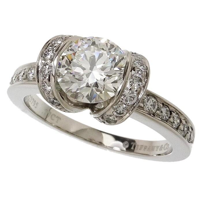 ティファニー Tiffany & Co. リボンリング 11号 中古】 ティファニー