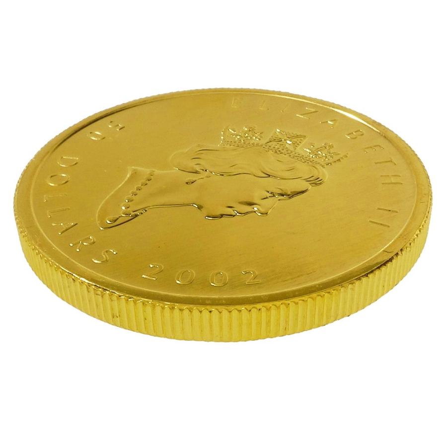 メイプルリーフ金貨1oz 50ドル エリザベス2世 2002 コイン K24 メイプルリーフ金貨1oz 50ドル エリザベス2世 2002 コイン K24