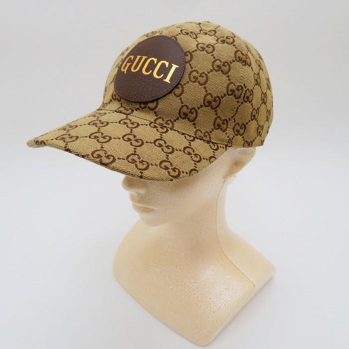GUCCI GGキャンバス　ベレー帽 グッチ 帽子 GUCCI GGキャンバス ベレー帽 グッチ 帽子 org.jpg