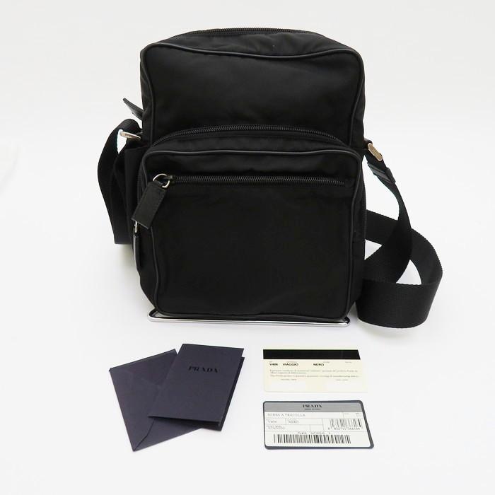 PRADA/プラダ V406 斜め掛け ショルダーバッグ/テスートナイロン