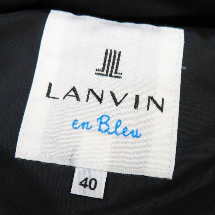 LANVIN en Bleu/ランバンオンブルー フリル付き コート ダウン LANVIN en Bleu/ランバンオンブルー フリル付き コート ダウン