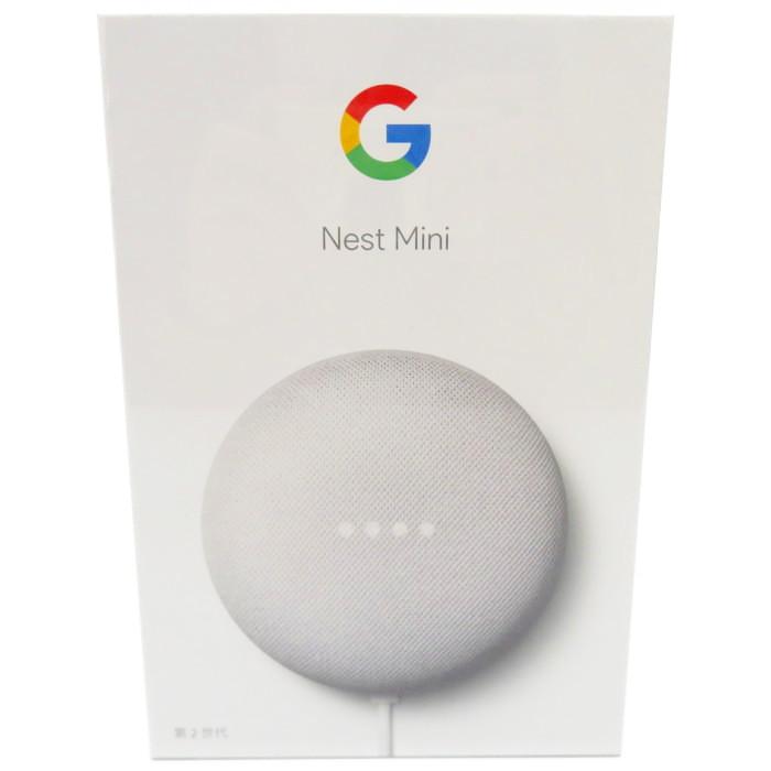 GA00638-JP グーグル Google Nest Mini 第2世代 Chalk 音声操作 音声アシスタント スマートホームアシスト その他家電  : n20060100583 : 真子質店 ヤフーショッピング店 - 通販 - Yahoo!ショッピング