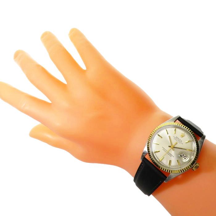 ROLEX（ロレックス） デイトジャスト 1601 OH済 腕時計 ステンレス