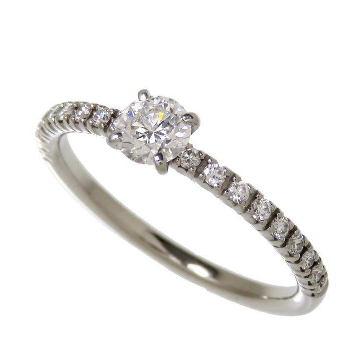 6号CARTIER/カルティエ ダイヤモンド (中央) 0.20ct FD入り リング 