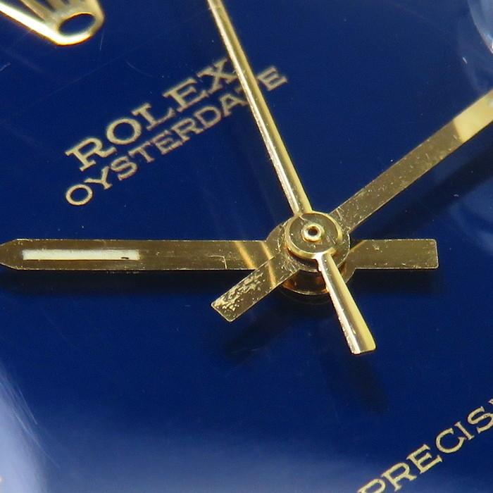 ROLEX（ロレックス） オイスターデイト プレシジョン 6694 ブルー 青