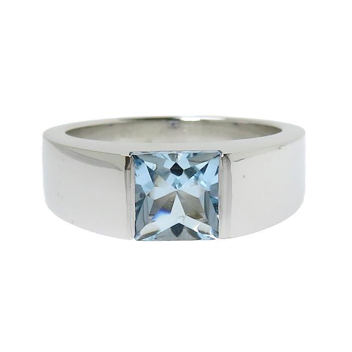Cartier（カルティエ） 8.5号CARTIER/カルティエ アクアマリン リング 