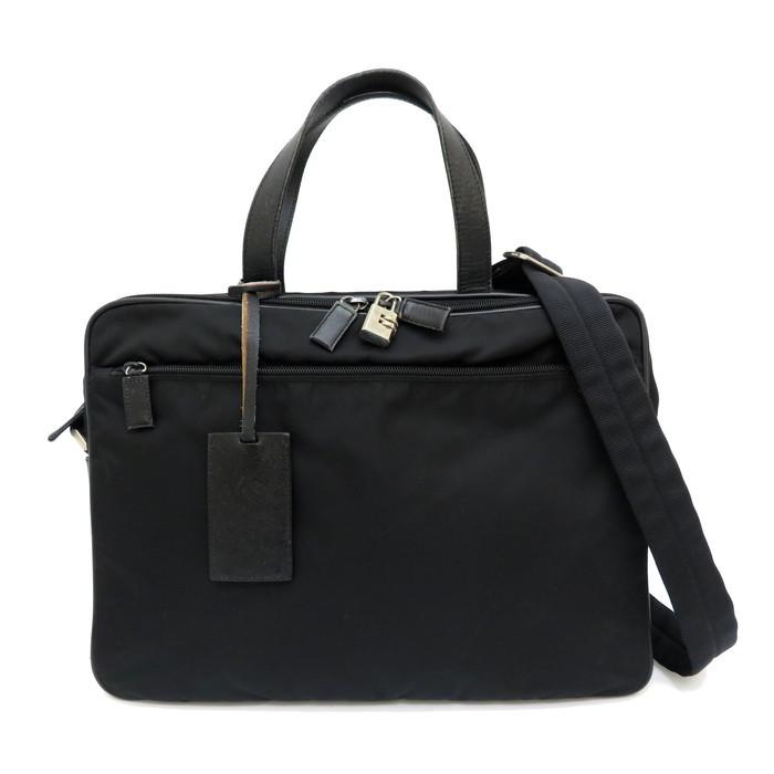 PRADA PRADA/プラダ V407S ビジネスバッグ ナイロン/レザー PRADA PRADA/プラダ V407S ビジネスバッグ ナイロン/レザー