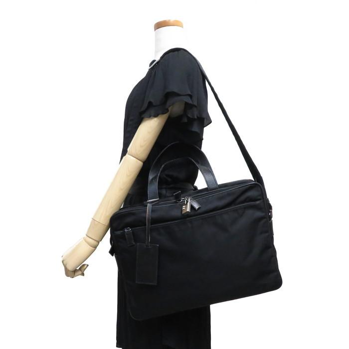 PRADA PRADA/プラダ V407S ビジネスバッグ ナイロン/レザー PRADA PRADA/プラダ V407S ビジネスバッグ ナイロン/レザー