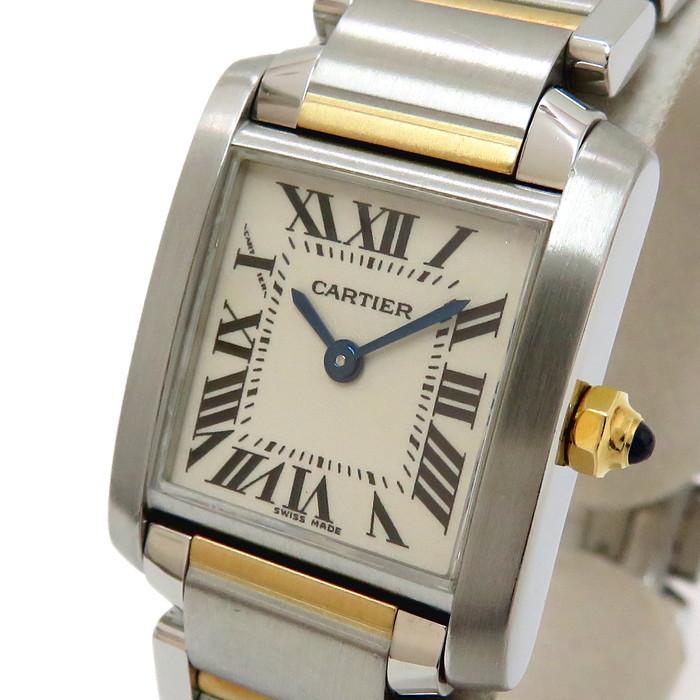 Cartier CARTIER/カルティエ タンクフランセーズSM コンビ W51007Q4