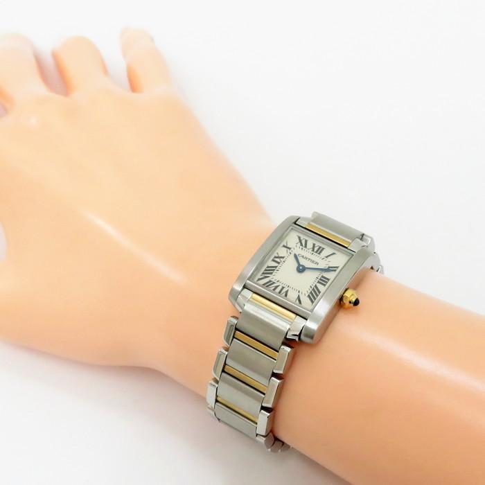 Cartier CARTIER/カルティエ タンクフランセーズSM コンビ W51007Q4