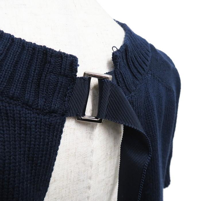 sacai Sacai/サカイ 19-04303 切替 ドッキング ワンピース sacai Sacai/サカイ 19-04303 切替 ドッキング ワンピース