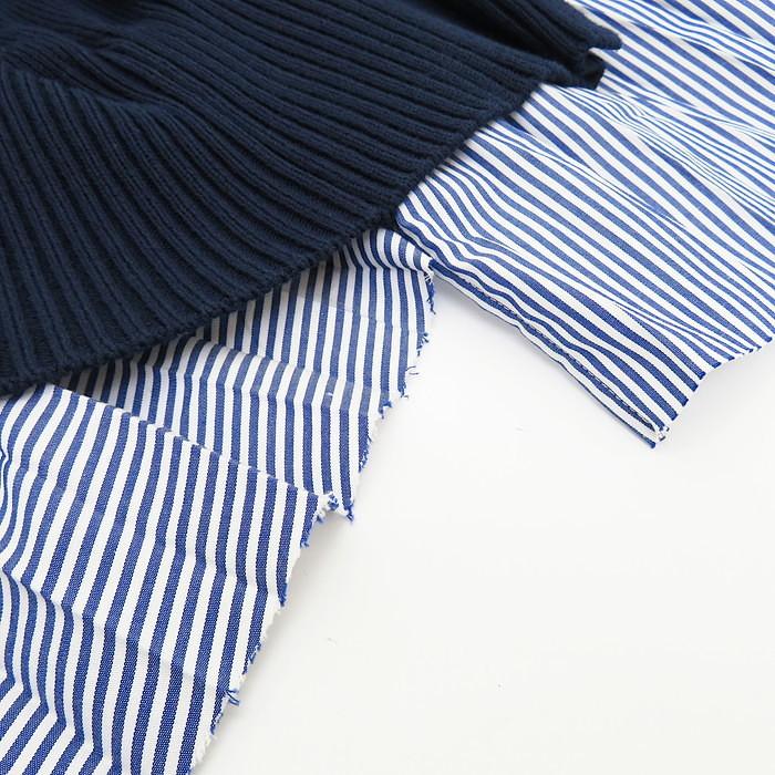 sacai Sacai/サカイ 19-04303 切替 ドッキング ワンピース コットン 