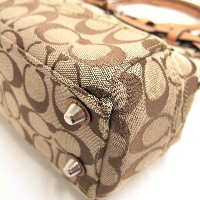 COACH（コーチ） シグネチャー F15665 トートバッグ キャンバス 