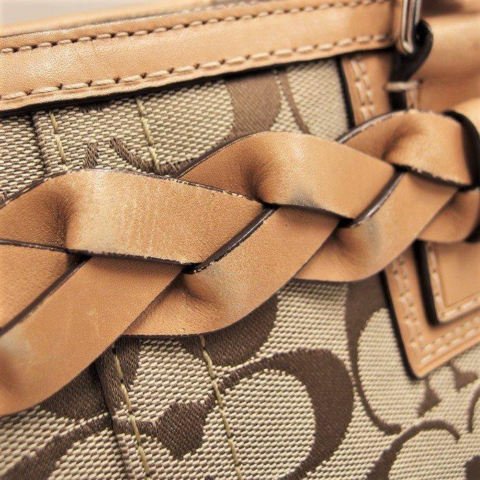 COACH（コーチ） シグネチャー F15665 トートバッグ キャンバス 